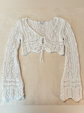 Grey Bandit Knit Top